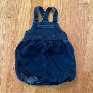 Hanna Andersson denim bubble romper